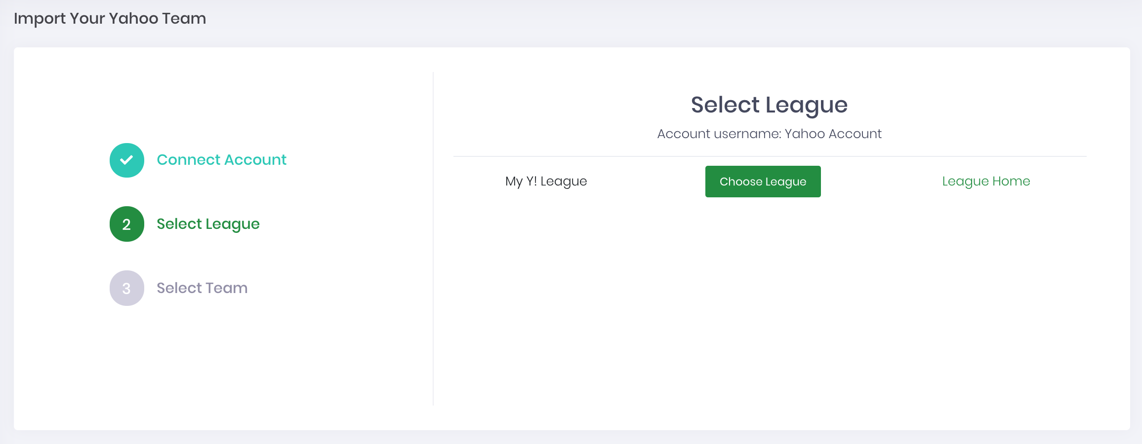 LeagueSync: Import & Sync Your League